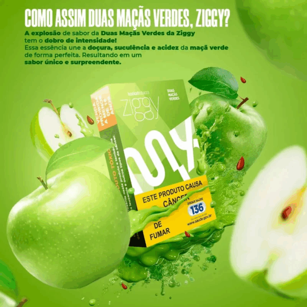 ESSÊNCIA ZIGGY MIX 50G (Selecione o sabor)