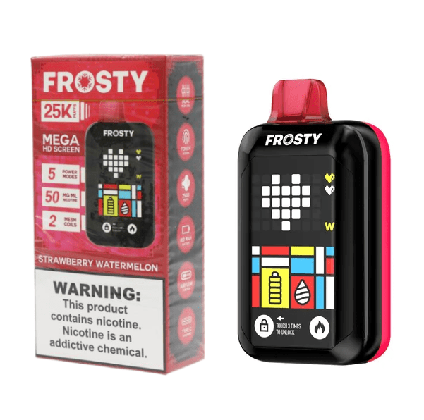 Frosty - 25000 Puffs - Pod Descartável - 5% (50mg) - Recarregável