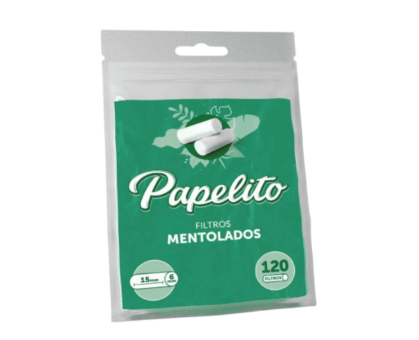 Filtro Papelito Mentolado – Bag C/120 Filtros
