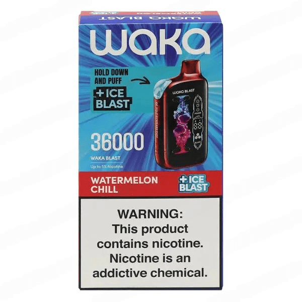 WAKA 36k Ice Blast – 36000 Puffs – Pod Descartável