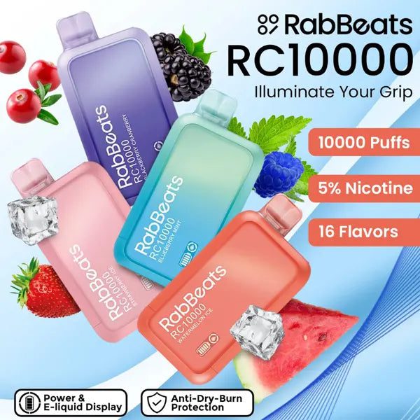 RABBEATS RC10000 – 10000 Puffs – Pod Descartável